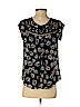 Daniel Rainn 100% Polyester Black Short Sleeve Blouse Size S (petite) - photo 2