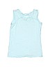 Carter's 100% Cotton Graphic Blue Sleeveless T-Shirt Size 6 - photo 2