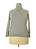 Talbots 100% Pima Cotton Gray Turtleneck Sweater Size 2X (petite) - photo 1