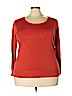 DressBarn Orange Pullover Sweater Size 3X - photo 1