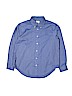 Lands' End Blue Long Sleeve Button-Down Shirt Size 14 - photo 1