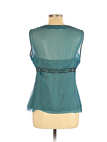 Elie Tahari Sleeveless Silk Top (view 2)