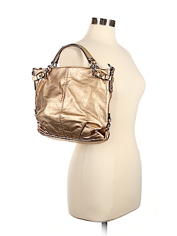 Coach Factory Leather Satchel (view 2)