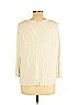 Lucky Brand Ivory 3/4 Sleeve Top Size L - photo 2