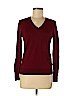 +J For Uniqlo 100% Wool Burgundy Wool Pullover Sweater Size M - photo 1