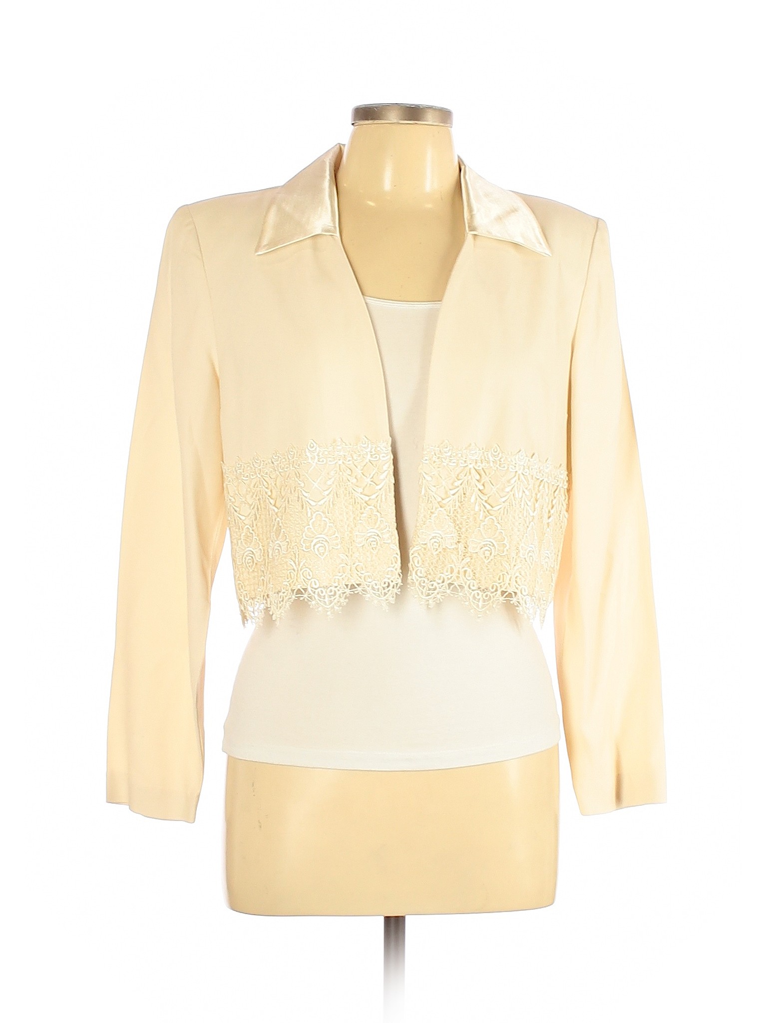 Download SL Fashions Women Ivory Blazer 10 | eBay