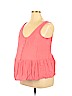 Motherhood 100% Viscose Pink Sleeveless Blouse Size XL - photo 1