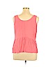 Motherhood 100% Viscose Pink Sleeveless Blouse Size XL - photo 2