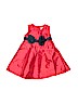 Carter's 100% Polyester Solid Red Special Occasion Dress 9-12 MO / 12 MO - photo 1