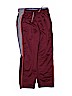 Athletic Works 100% Polyester Stripes Burgundy Track Pants Size 6 - 7 - photo 1