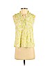 Ann Taylor LOFT Green Sleeveless Blouse Size XXS (petite) - photo 1