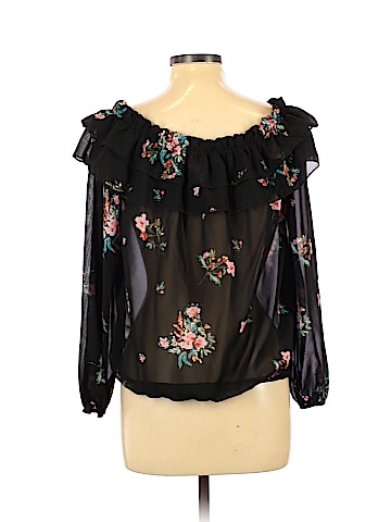 Moon Orchid Long Sleeve Blouse (view 2)