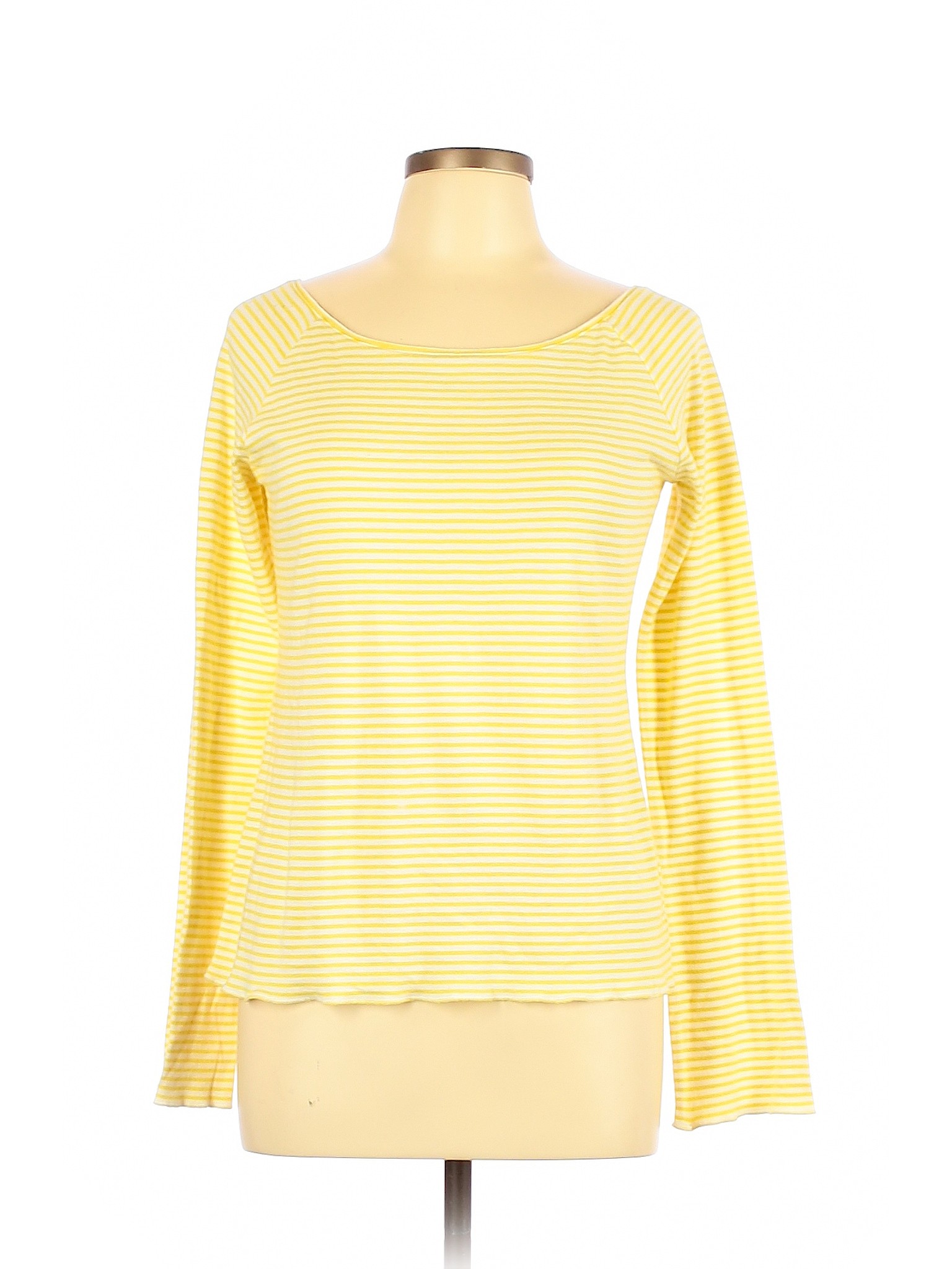J.Crew Women Yellow Long Sleeve T-Shirt L | eBay