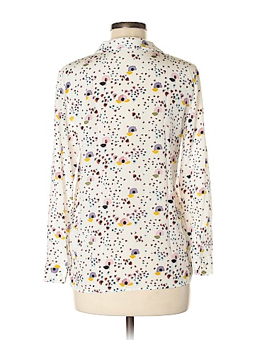 Eric Bompard Long Sleeve Silk Top (view 2)