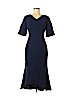 Liza Luxe 100% Polyester Blue Casual Dress Size M - photo 1