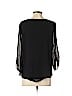 Thalia Sodi 100% Polyester Black 3/4 Sleeve Blouse Size M - photo 2