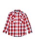 Levi's 100% Cotton Red Long Sleeve Button-Down Shirt Size 8 - photo 1