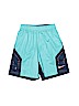 Nike 100% Polyester Solid Teal Athletic Shorts Size XS (youth) - photo 1