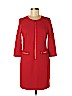 Ann Taylor Red Casual Dress Size 6 (petite) - photo 1