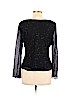 Talbots Black Long Sleeve Silk Top Size 12 (petite) - photo 2