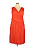 Ann Taylor LOFT Red Casual Dress Size XXL - photo 1