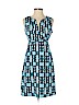 Banana Republic Factory Store 100% Polyester Blue Casual Dress Size 0 (petite) - photo 1