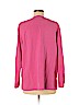 Clothes (real) Saks Fifth Avenue 100% Silk Pink Long Sleeve Silk Top Size M (petite) - photo 2