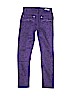 Justice Animal Print Purple Casual Pants Size 10 - photo 2