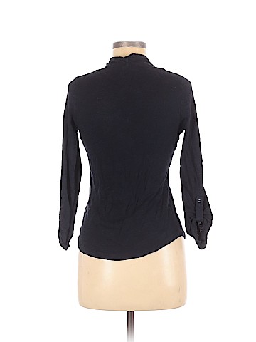 Pilcro and The Letterpress 3/4 Sleeve Henley (view 2)