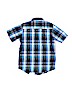 Wrangler Jeans Co Blue Short Sleeve Button-Down Shirt Size 6 - 7 - photo 2