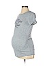 Gap - Maternity Gray Short Sleeve T-Shirt Size S - photo 1