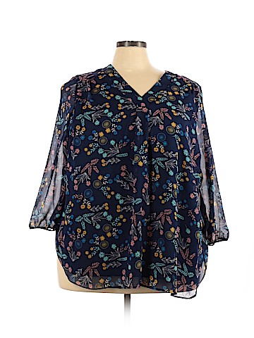 Marybelle 3/4 Sleeve Blouse (view 1)