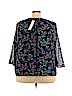 Marybelle 100% Polyester Blue 3/4 Sleeve Blouse Size 3X - photo 2