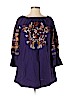 Free People 100% Cotton Purple Casual Dress Size XS - photo 1