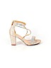 Top Moda Tan Heels Size 7 1/2 - photo 1