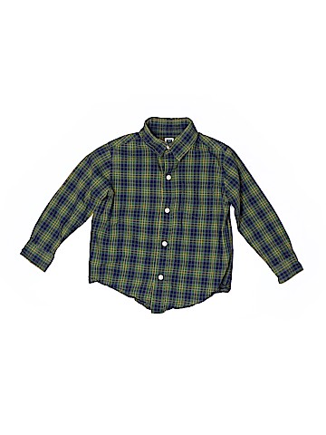 Janie and Jack Long Sleeve Button-Down Shirt (view 1)