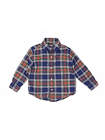 Janie and Jack Long Sleeve Button-Down Shirt (view 1)