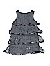 Old Navy 100% Polyester Gray Dress Size 6 - 7 - photo 2
