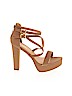 Top Moda Tan Heels Size 6 1/2 - photo 1