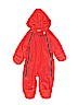 The North Face 100% Polyester Red One Piece Snowsuit Size 3-6 mo - photo 1