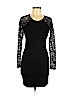 Parker Black Casual Dress Size M - photo 1