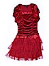 Ally B 100% Polyester Burgundy Special Occasion Dress Size 10 - photo 1