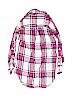 Girl Krazy 100% Cotton Pink Long Sleeve Button-Down Shirt Size 8 - photo 2