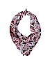 Unbranded Print Burgundy Scarf One size - photo 1