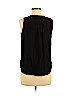 Ann Taylor LOFT 100% Rayon Black Sleeveless Blouse Size M (petite) - photo 2