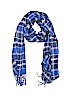 Lands' End Plaid Blue Scarf One size - photo 1
