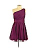 Unbranded 100% Polyester Purple Cocktail Dress Size 14 - photo 1