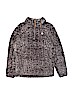 Assorted Brands 100% Polyester Gray Fleece Jacket Size M (youth) - photo 1