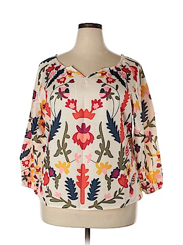 Misslook 3/4 Sleeve Blouse (view 1)