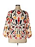 Misslook 100% Polyester Ivory 3/4 Sleeve Blouse Size 2X - photo 2
